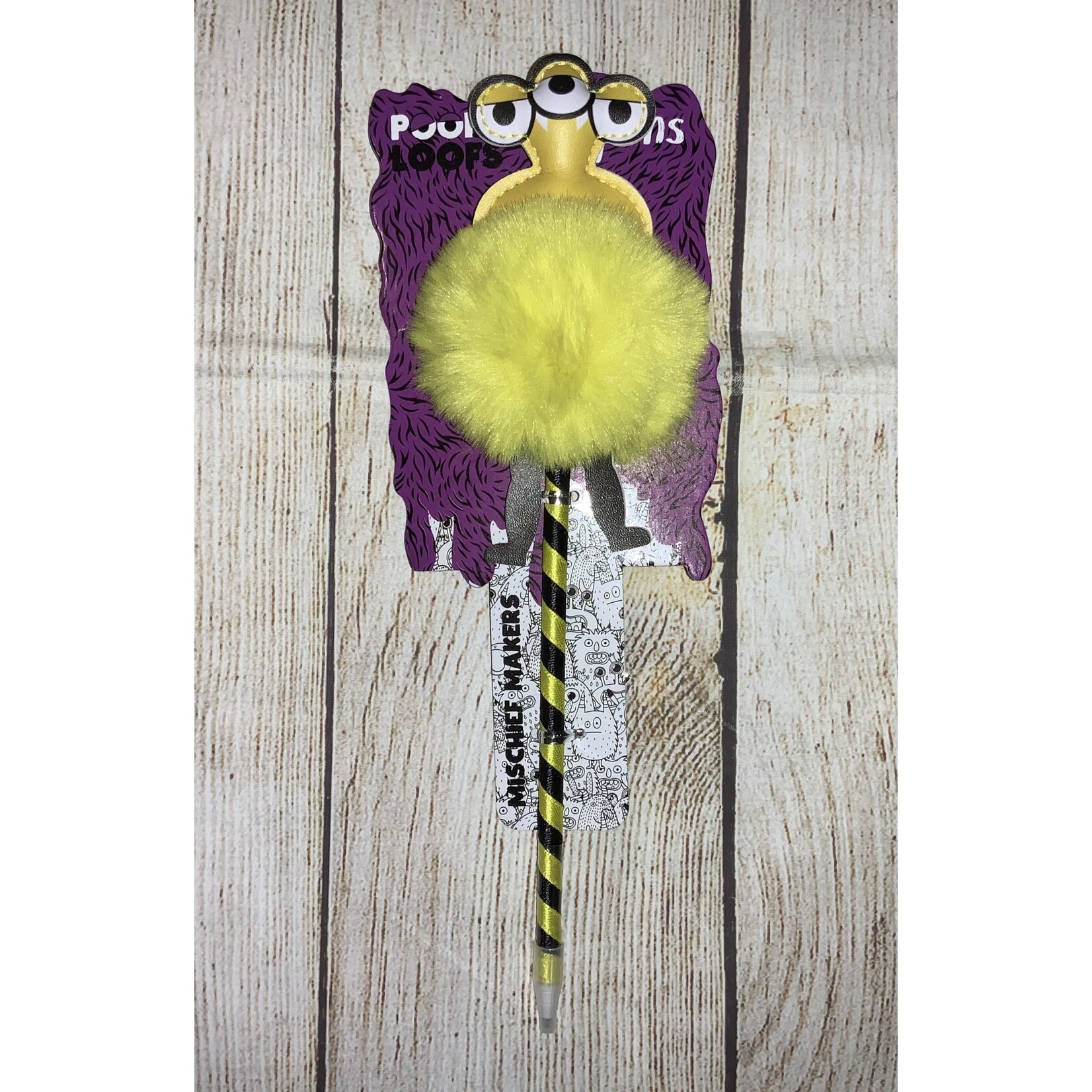 DM Merchandise Mischief Makers Poofa Loofs Pen Yellow