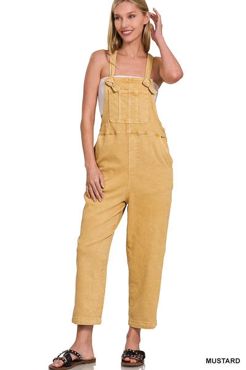 Hot Pink Zenana Overalls