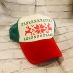 Mirabeau Mirabeau Holiday Print Ugly Baseball Cap