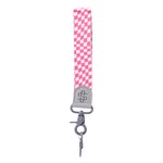 Simply Southern Simply Southern Key Fob Pink Check