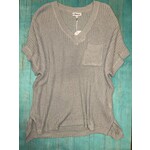 Macaron Loose Fit Low Gauge Sweater Top
