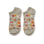 Zenana Zenana Autumn Ankle Socks Heather Gray