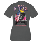 Simply Southern Simply Southern Ducked Graphite Heather T-Shirt
