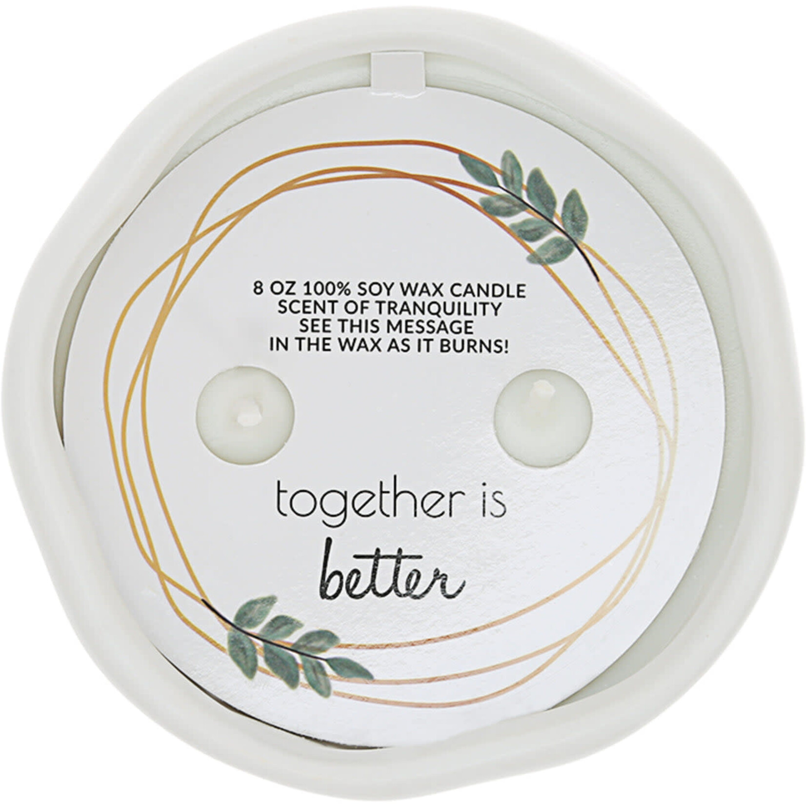 Pavilion Pavilion Mr. & Mrs. Soy Wax Reveal Candle