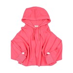 Simply Southern Simply Southern Hooded Crop Sweatshirt Pink