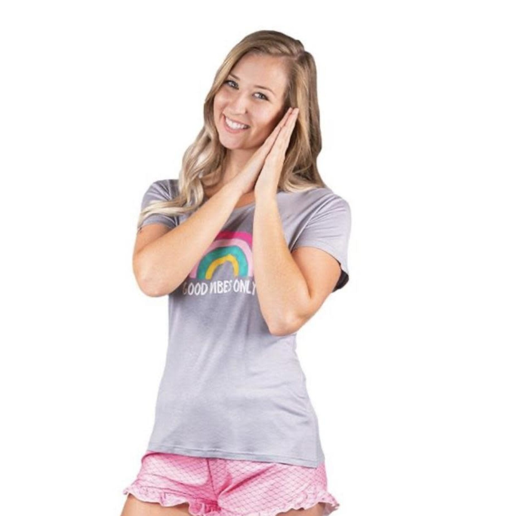 Simply Southern SS Good Vibes Only Loungewear Set