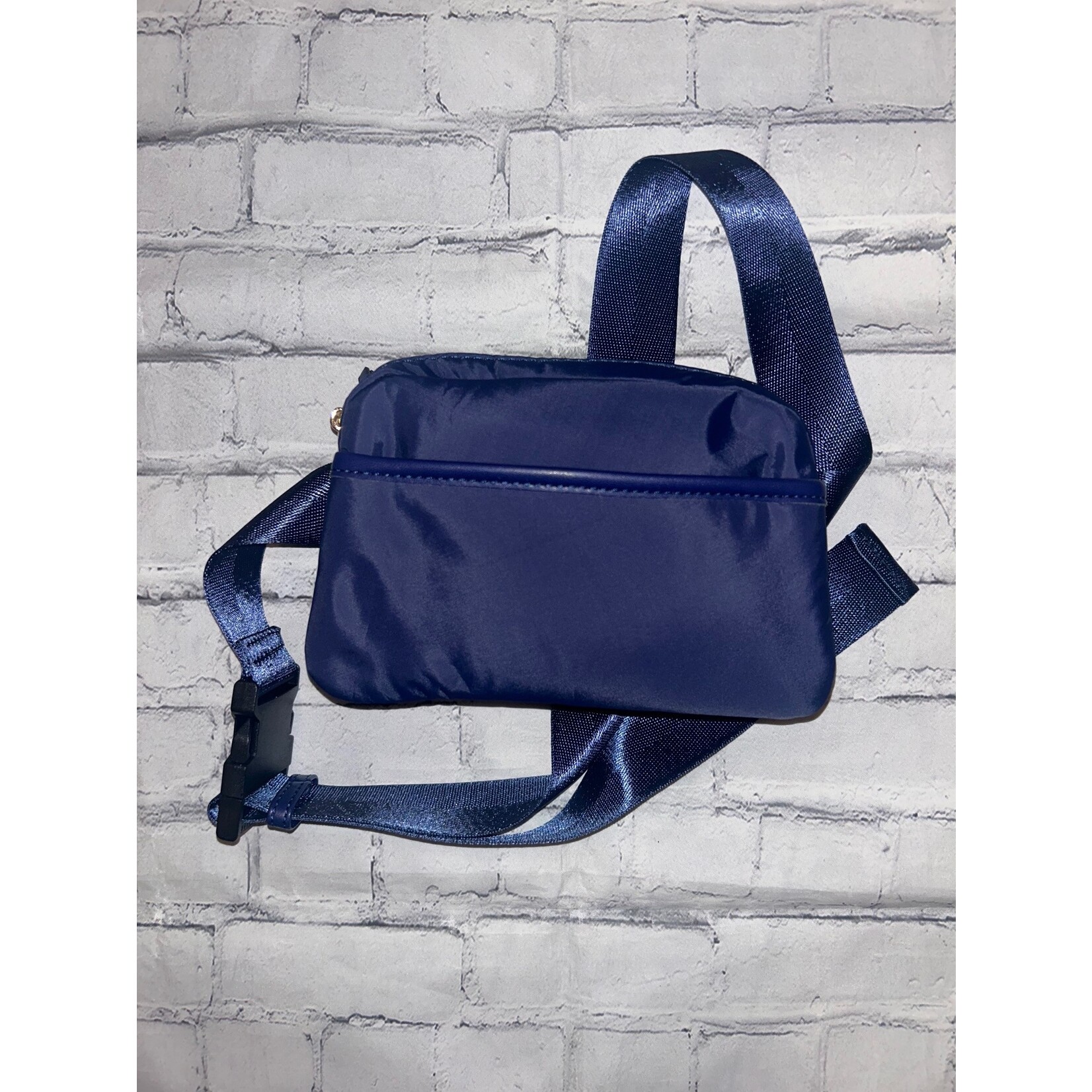 Jen & Co Jen & Co Cora Nylon Belt Bag/Sling Navy M2500