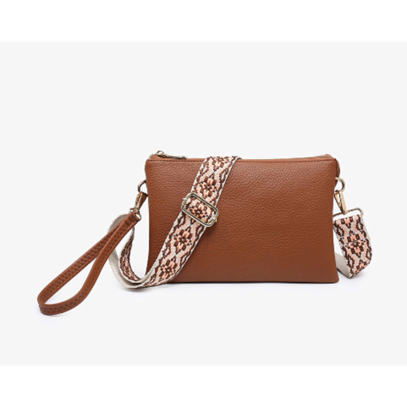 Jen & Co Jen & Co Izzy Crossbody Brown M2056