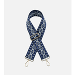 Jen & Co Jen & Co Wave Guitar Strap Navy STPWV