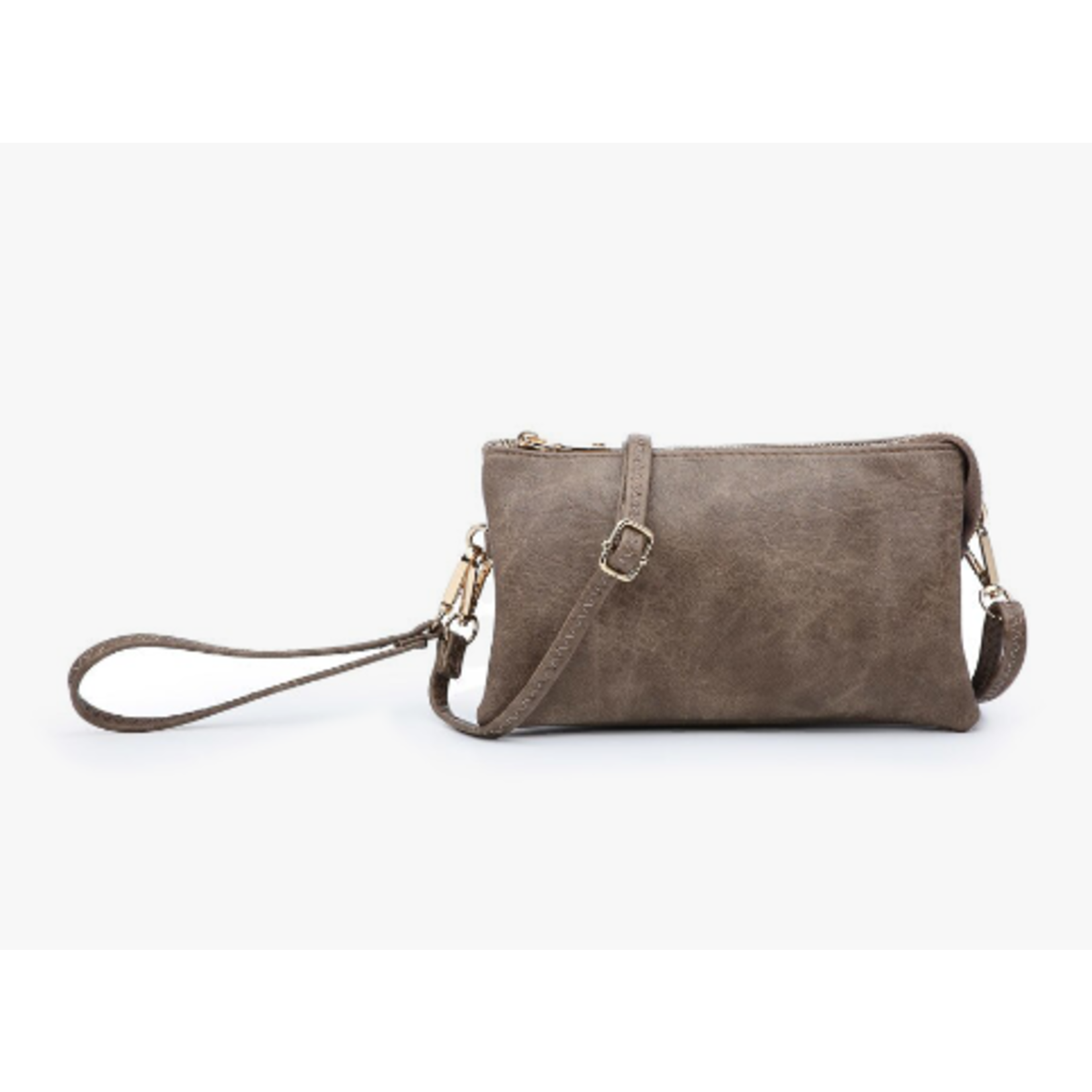 Jen & Co Jen & Co Riley Crossbody Chocolate M013