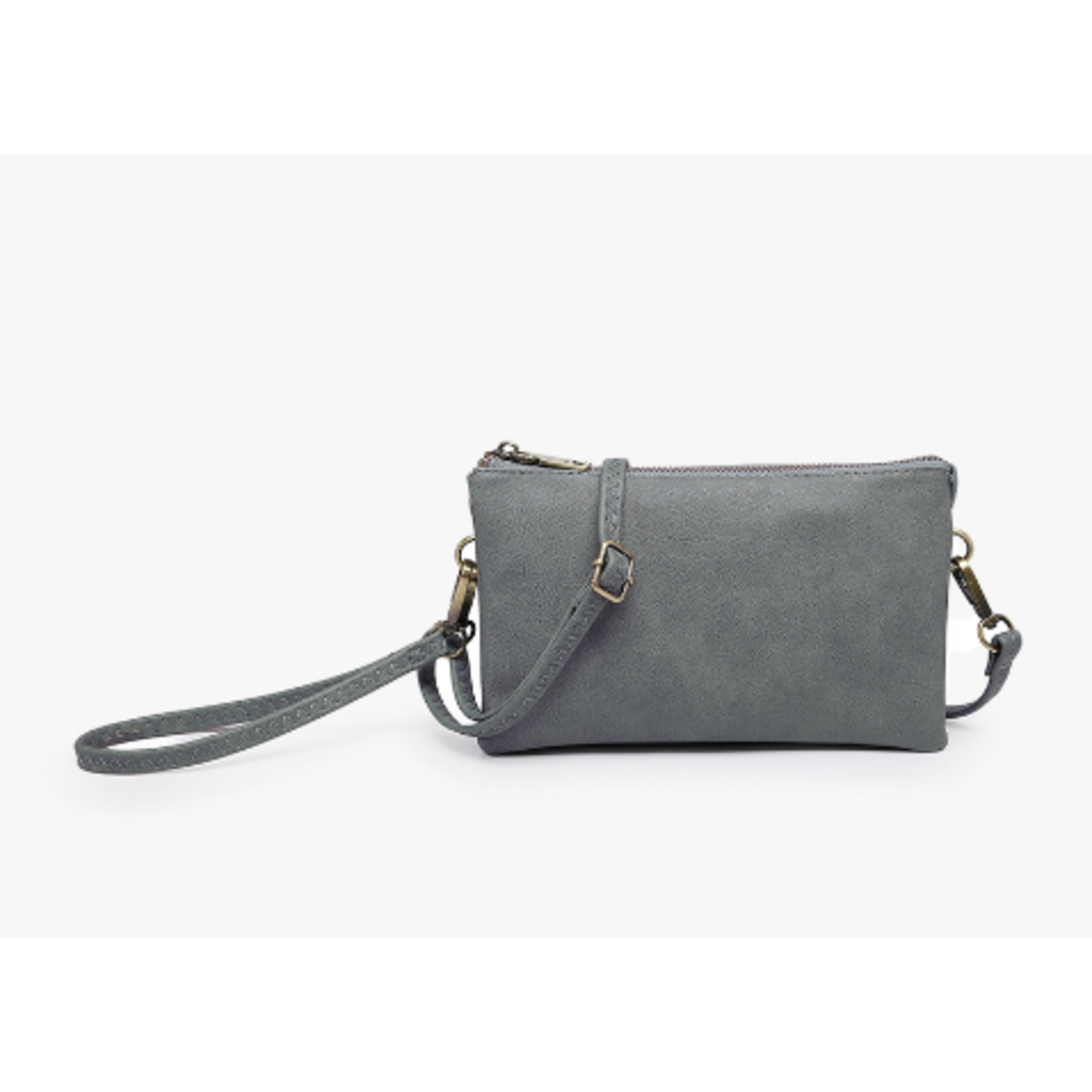 Jen & Co Jen & Co Riley Crossbody Earth Grey M013