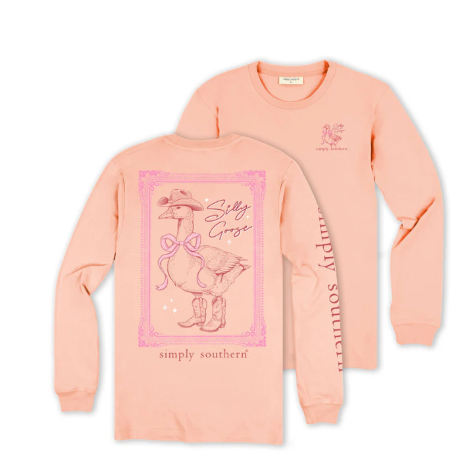 Simply Southern Simply Southern Goose Reef Long Sleeve Shirt