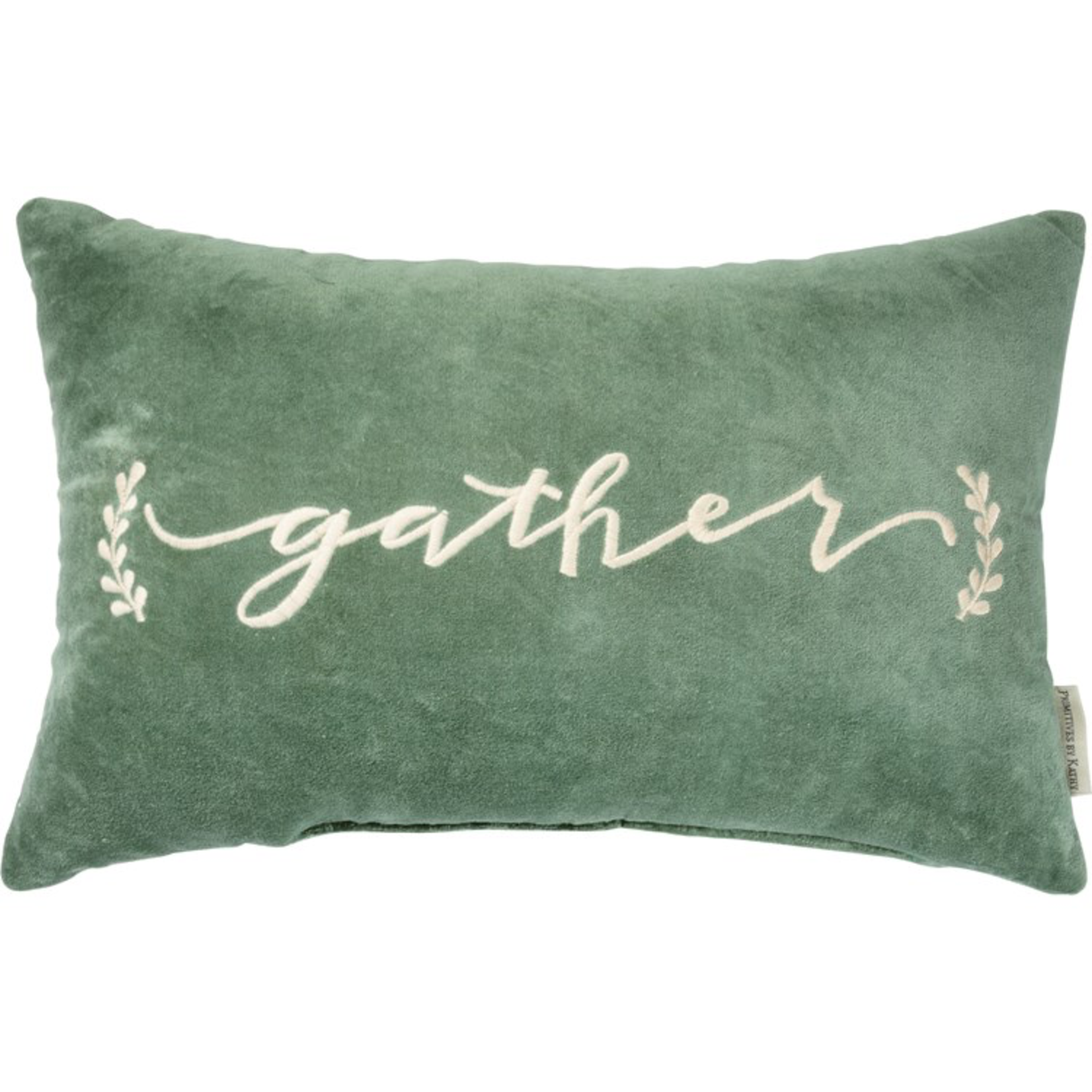 Primitives By Kathy Velvet Gather Pillow