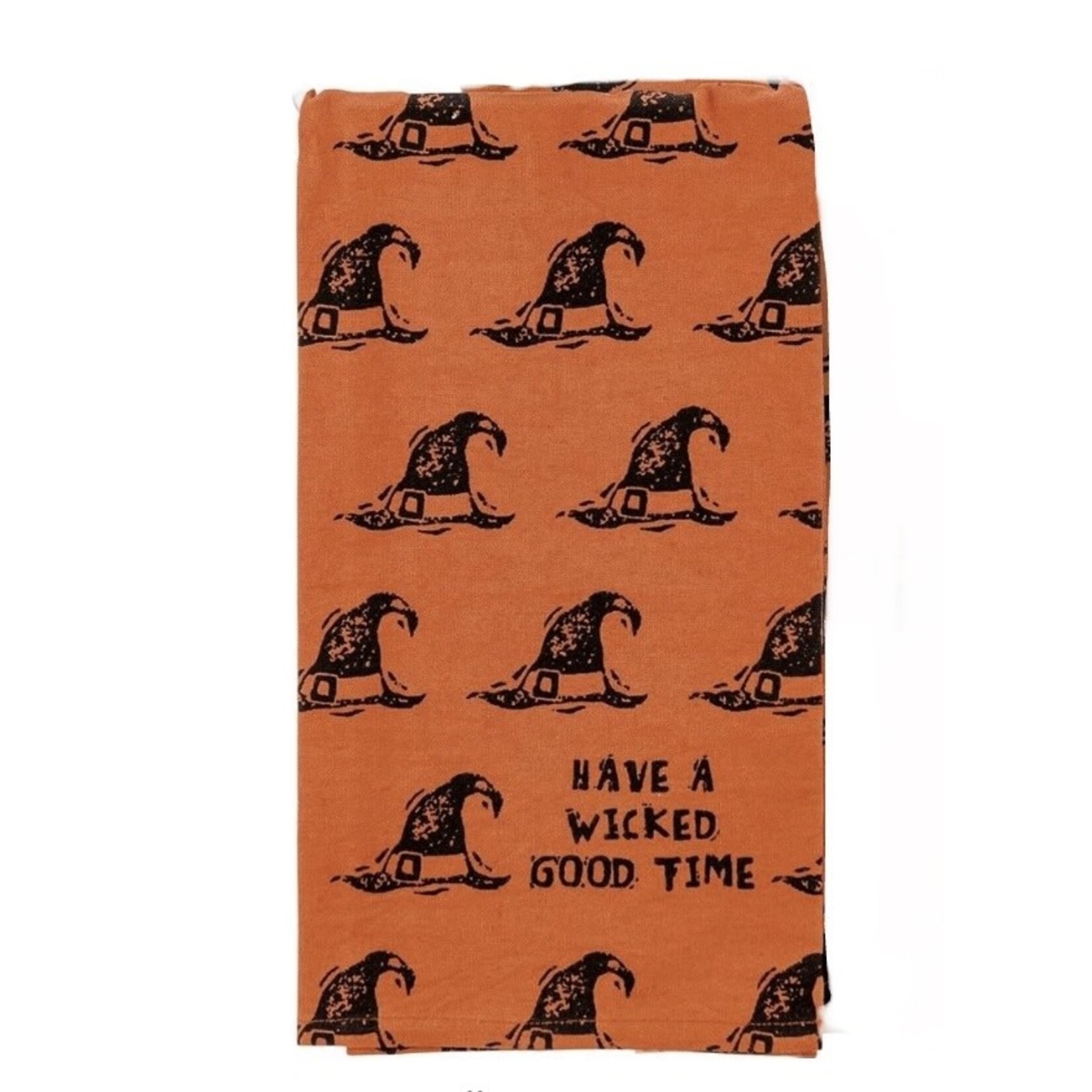 Primitives By Kathy Wicked Good Time Tea Towel