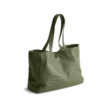 Vera Bradley Vera Bradley Leather Hathaway Tote Bronze Green