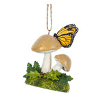 Midwest CBK Mushroom Ornament Butterfly