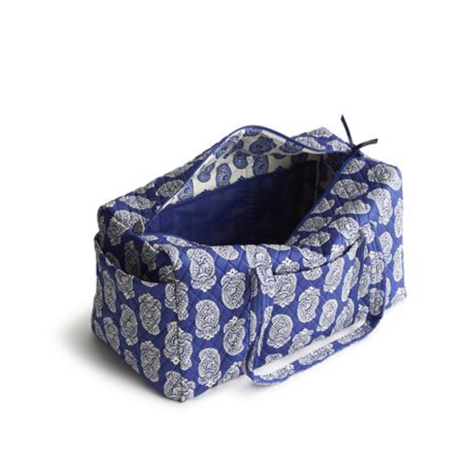 Vera Bradley Vera Bradley Large Original Duffel Iconic Paisley Deep Ultramarine