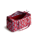 Vera Bradley Vera Bradley Large Original Duffel Iconic Paisley Goji Berry Red