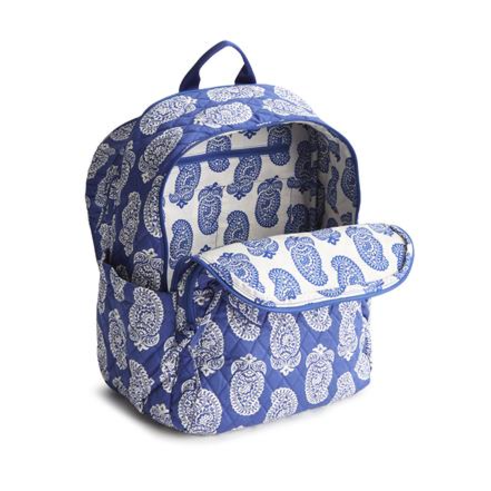 Vera Bradley Vera Bradley Bancroft Backpack Iconic Paisley Deep Ultramarine