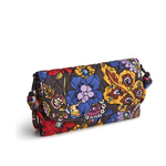 Vera Bradley Vera Bradley Wildwood Wallet Crossbody Colorful Bouquet