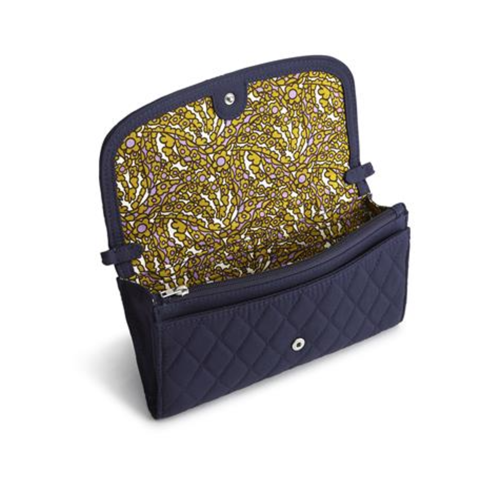 Vera Bradley Vera Bradley Wildwood Wallet Crossbody Peacoat