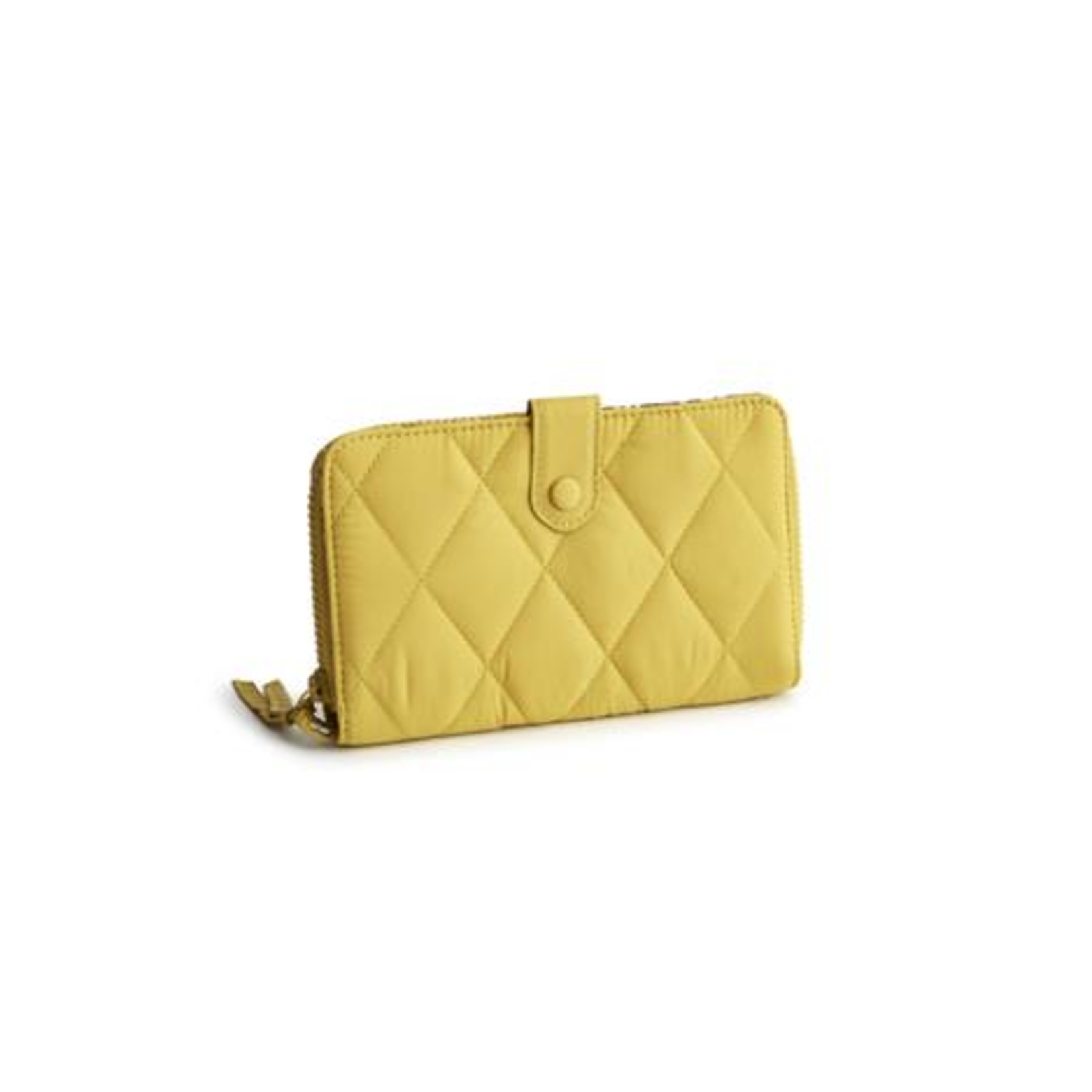 Vera Bradley Vera Bradley Nylon Large Tab Wallet Golden Olive