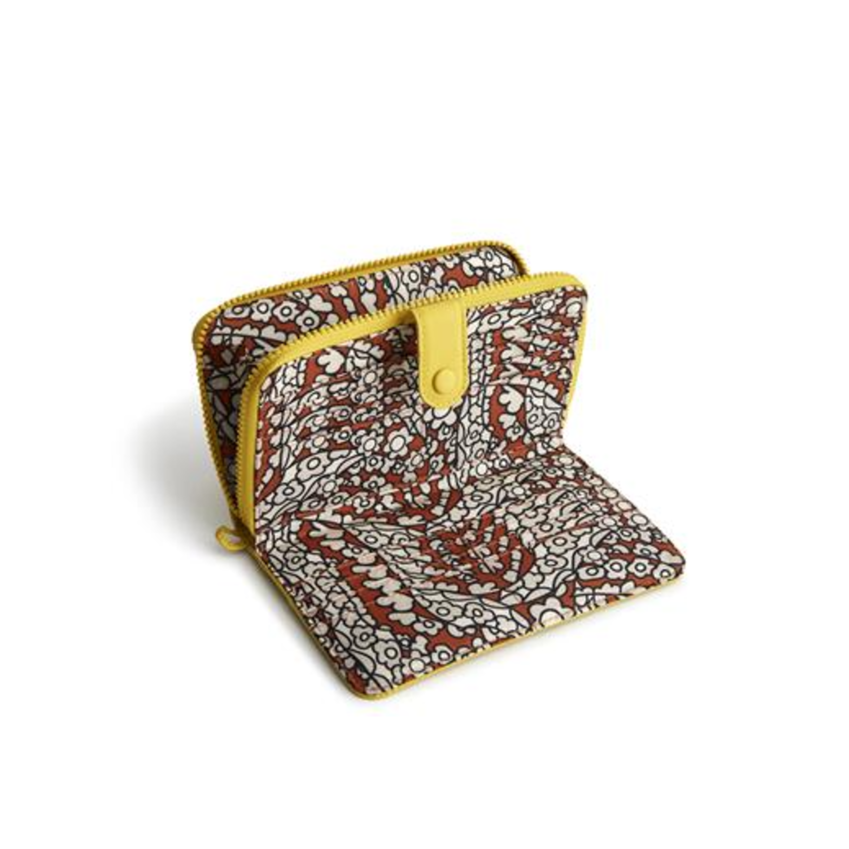 Vera Bradley Vera Bradley Nylon Large Tab Wallet Golden Olive