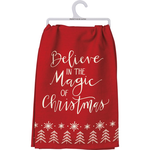Primitives By Kathy The Magic of Christmas Kitchen Towel