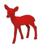 Primitives By Kathy Red Flocked Deer Style 1