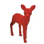 Primitives By Kathy Red Flocked Deer Style 2