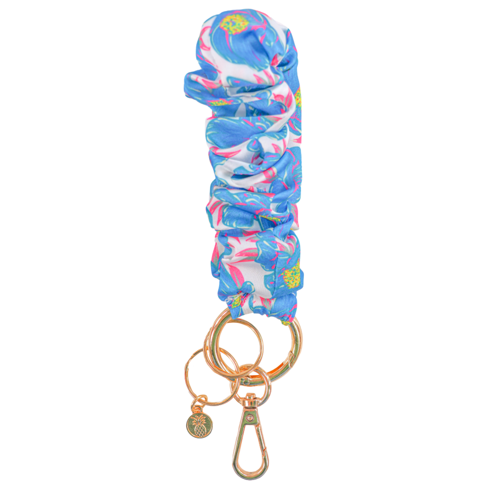 Simply Southern Simply Southern Key Fob 3 in 1 Blue Bloom