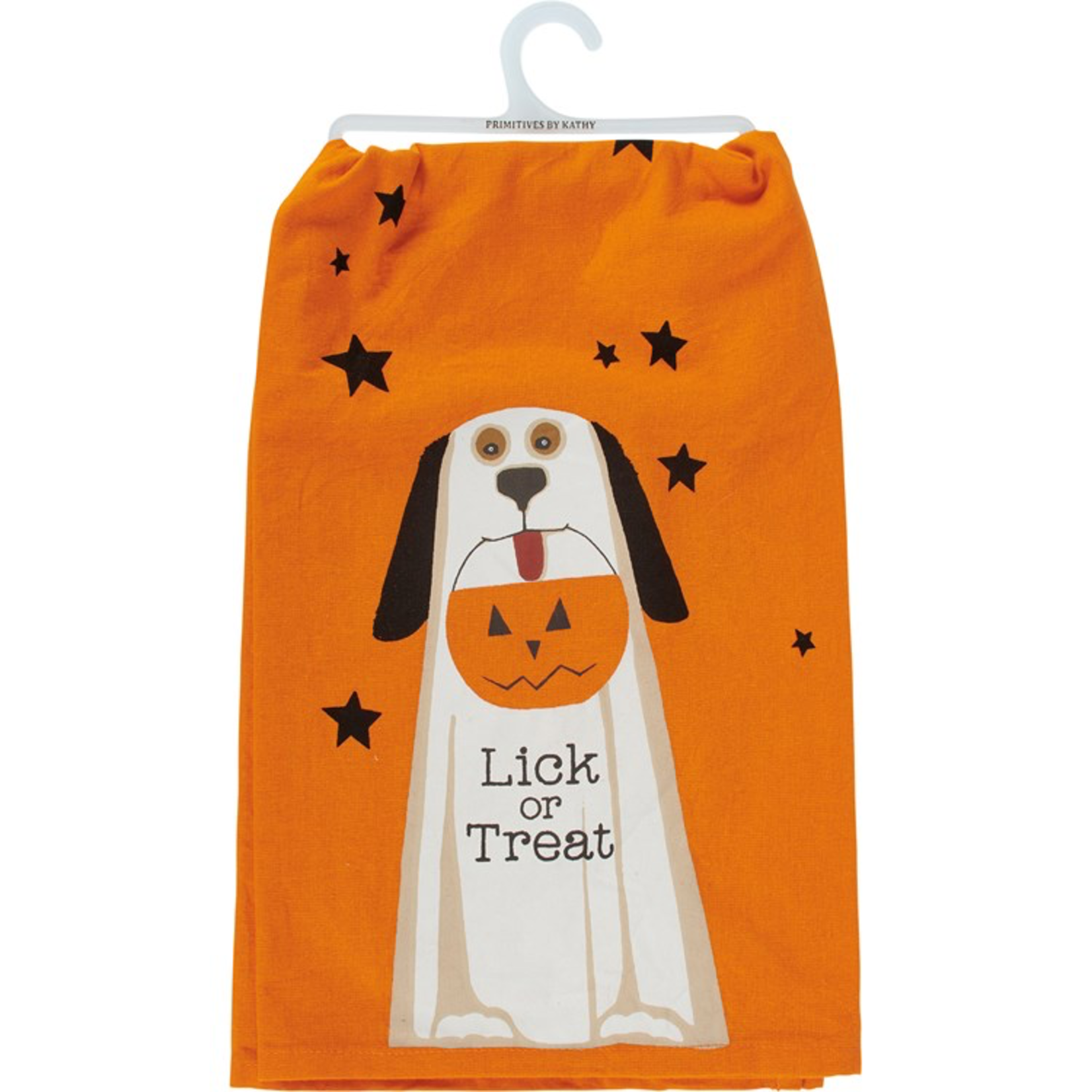 Primitives By Kathy Lick or Treat Kitchen Towel