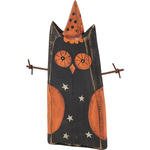 Primitives By Kathy Owl Rustic Chunky Sitter