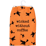 Primitives By Kathy Wicked Without Coffee Kitchen Towel