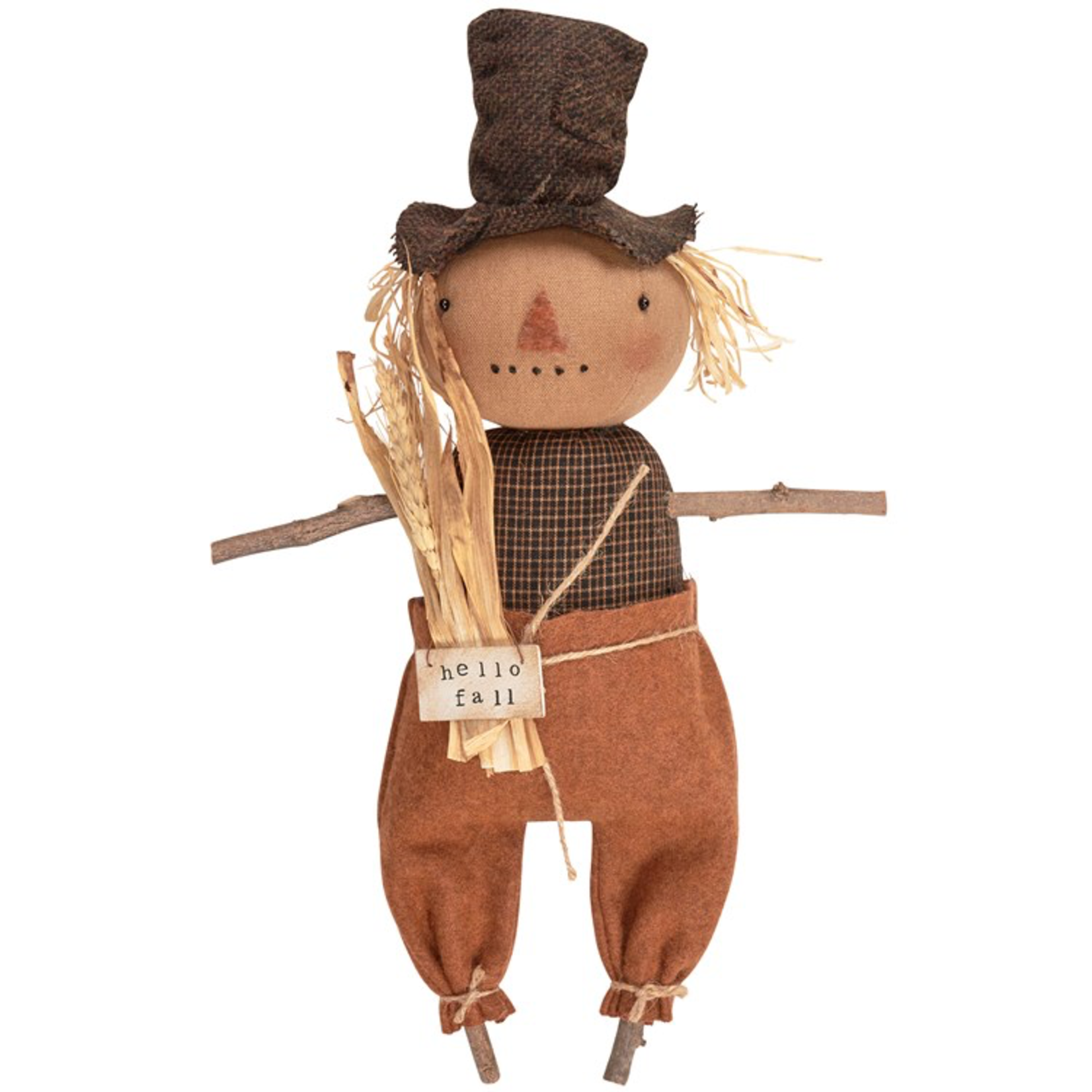 Primitives By Kathy Happy Henry Pumpkin Doll