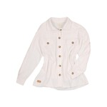 Simply Southern Simply Southern Shacket Fleece Ivory