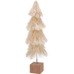 Primitives By Kathy Bottle Brush Tree Cream Tiered