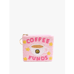 Jen & Co Jen & Co Ricki Beaded Coin Pouch Coffee CP2474