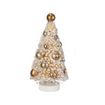 Primitives By Kathy Bottle Brush Tree Gold/Cream