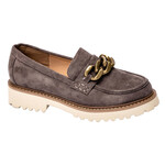 Corkys Corkys Literally Faux Suede Loafers Light Grey