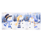 Evergreen Happy Snowman Trio Switch Mat