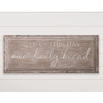 Audrey’s Our Daily Bread Carved Sign