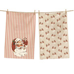 Audrey’s Vintage Santa Tea Towel Set