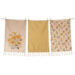 Audrey’s Yellow Flowers Tea Towel Set
