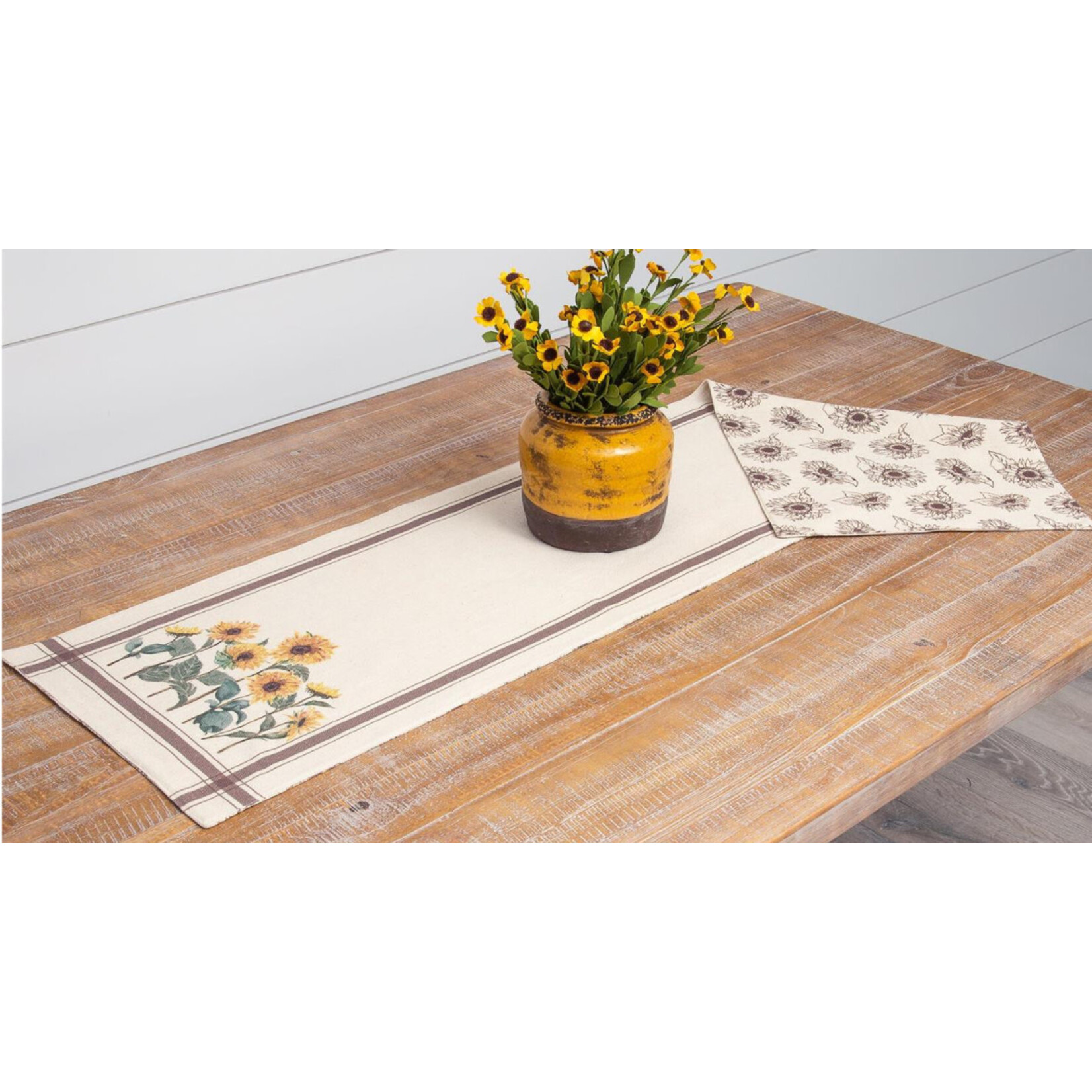 Audrey’s Sunflower Fields Table Runner Reversible