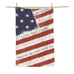 Audrey’s God Bless America Tea Towel