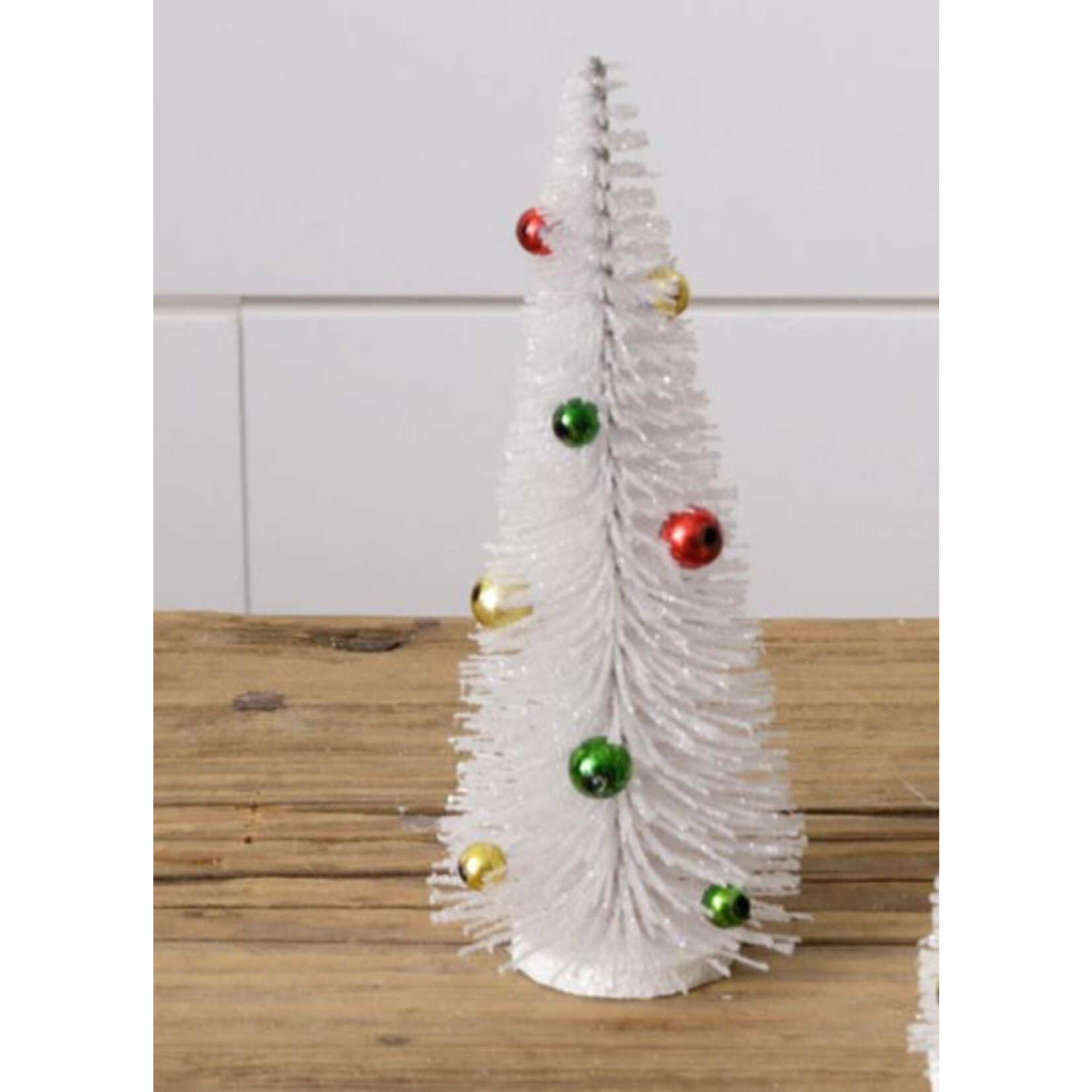 Audrey’s White Bottle Brush Tree Large