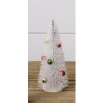 Audrey’s White Bottle Brush Tree Medium