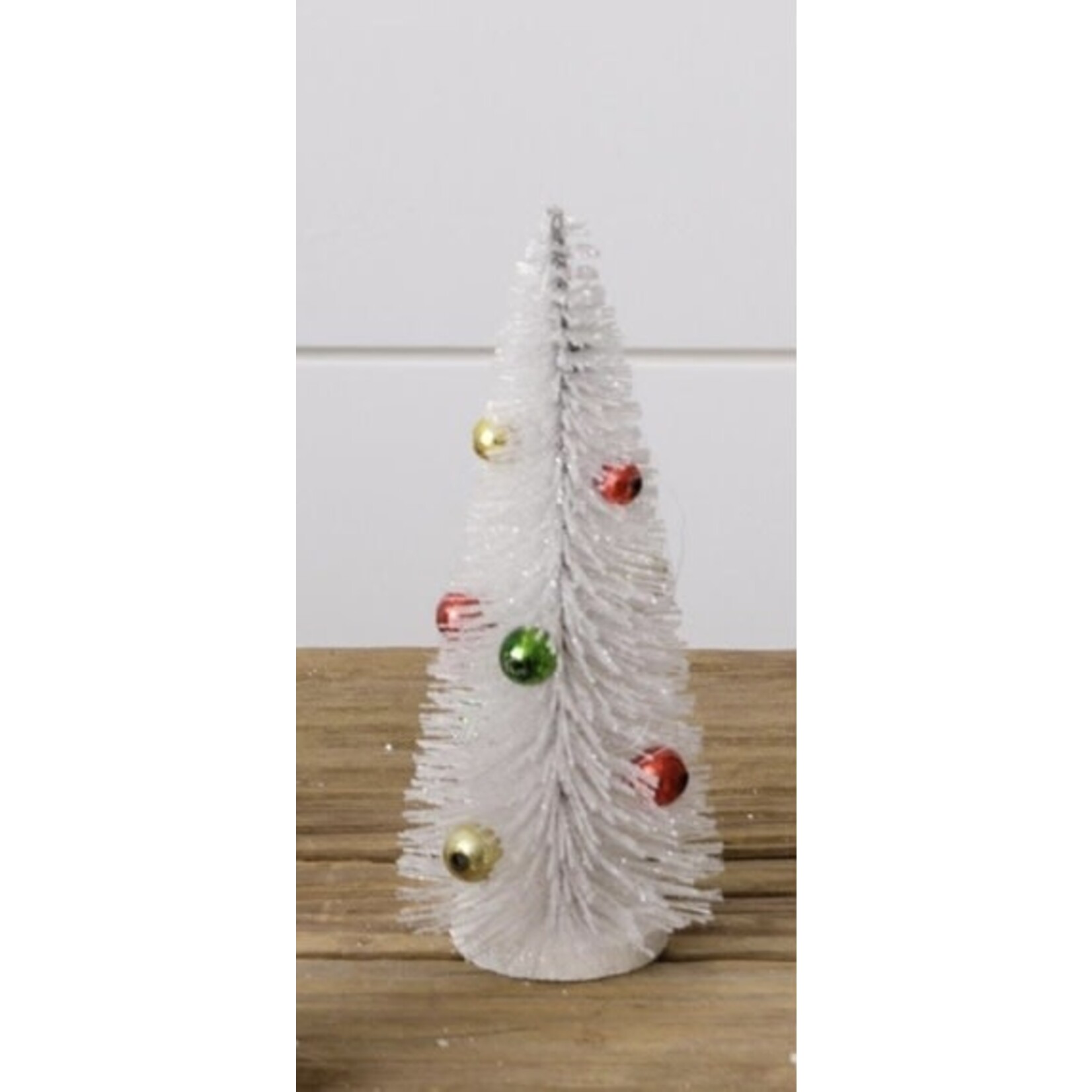 Audrey’s White Bottle Brush Tree Medium