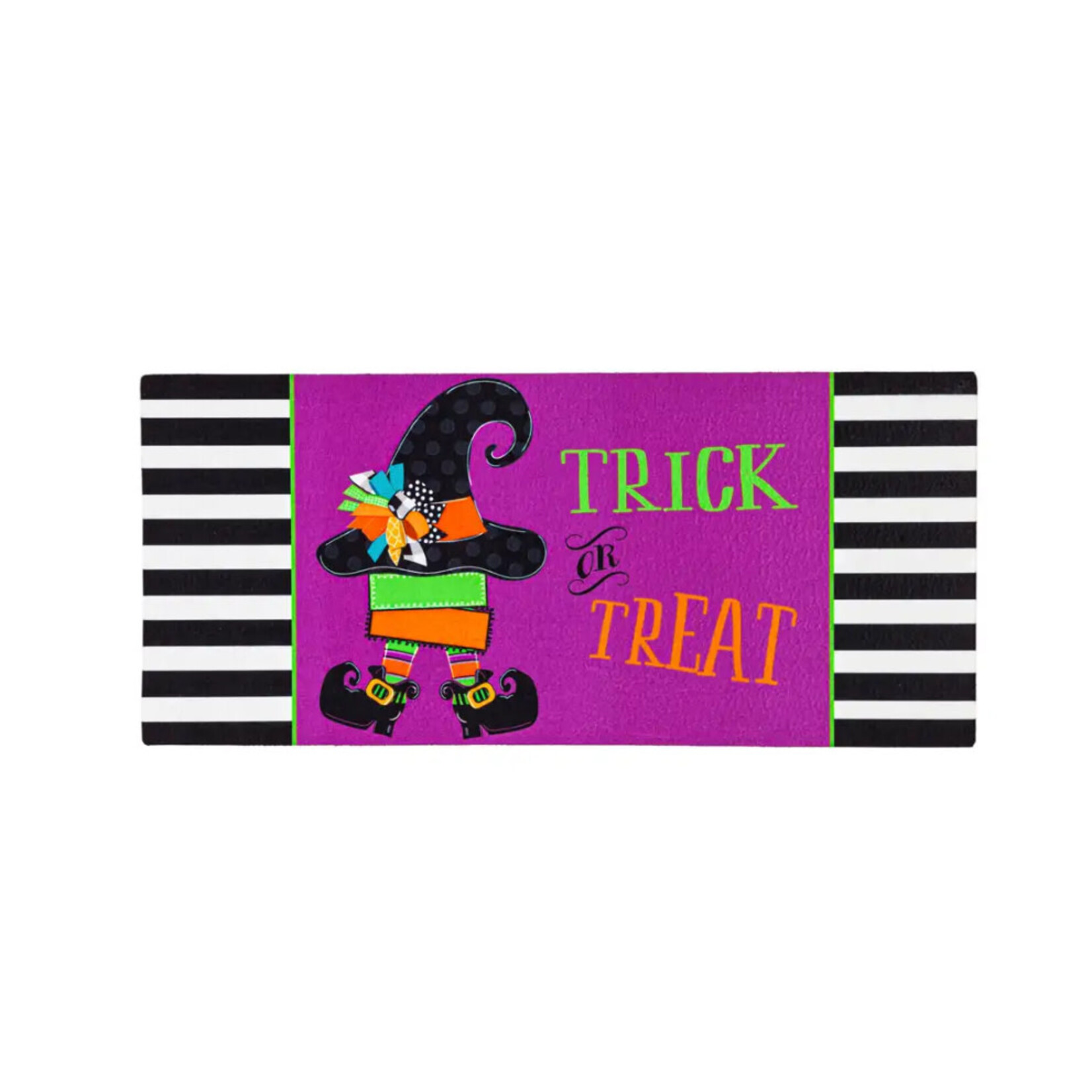 Evergreen Trick or Treat Witch Switch Mat